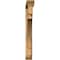 Ekena Millwork Merced Traditional Smooth Bracket w/ Offset Brace, Western Red Cedar, 5 1/2"W x 46"D x 46"H BKT0604X46X46MRC01SWR - alternate 4